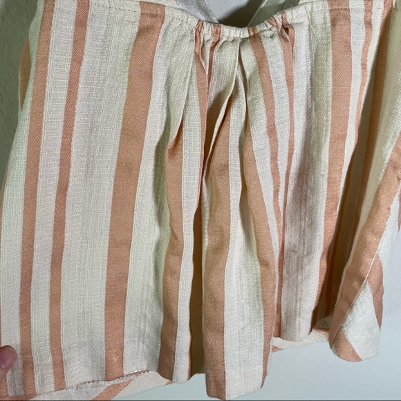 SOLD 9/6 live HD in Paris Blushing Rococo Pink Striped Tank - Picture 11 of 12